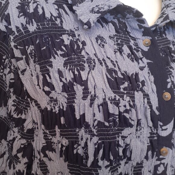 Anthropologie Maeve Smocked Blouse - Picture 5 of 11